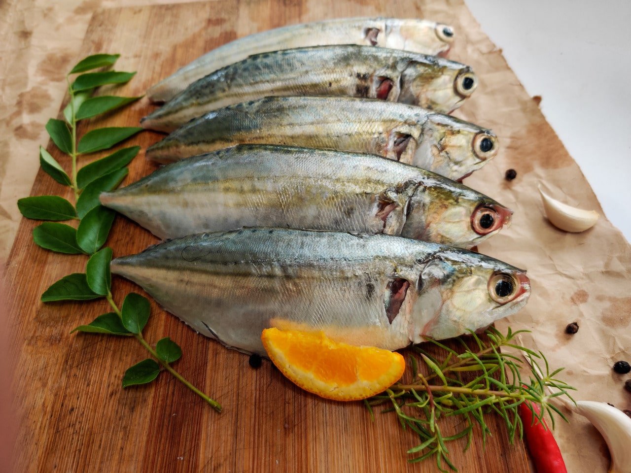 Whole Frozen Mackerel