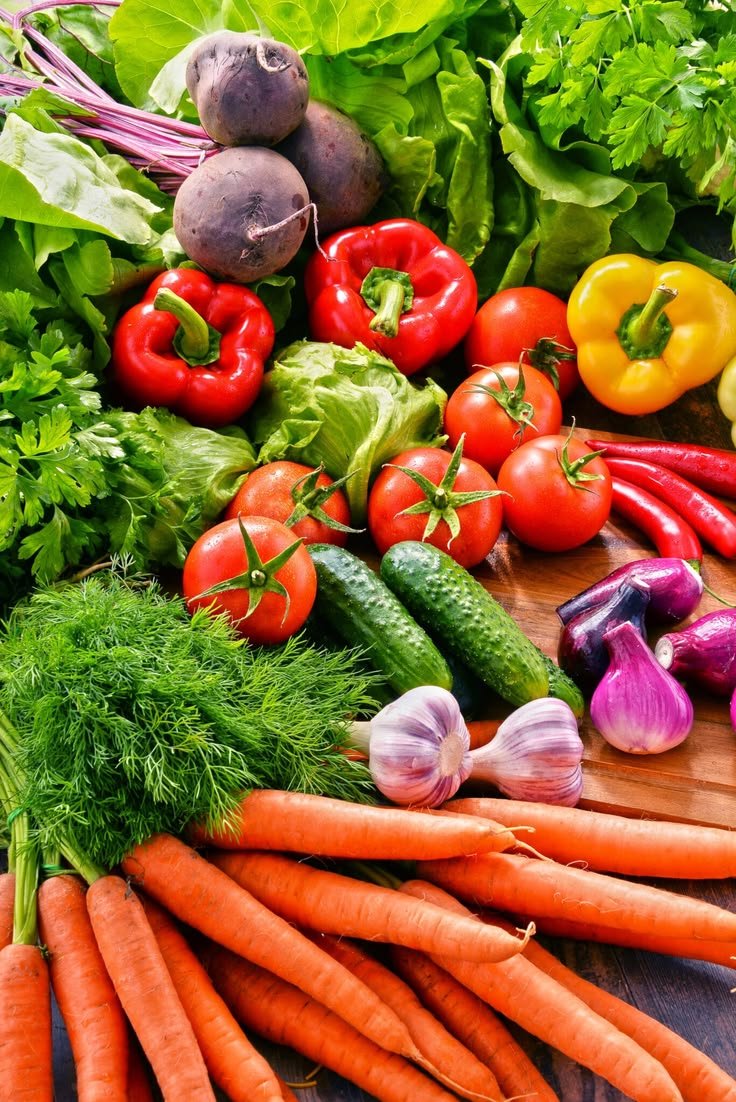 Vegetables, Nuts and Seeds